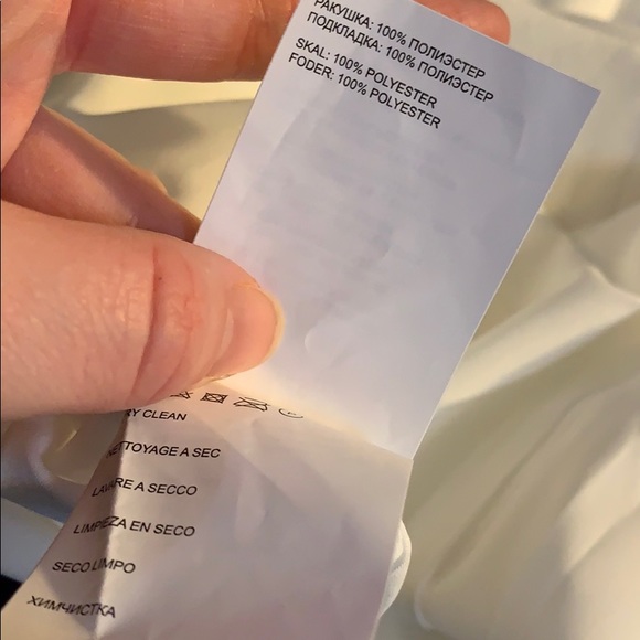 Club Monaco avaline dress sz 8 white - Picture 9 of 9